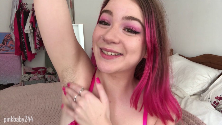 pinkbaby24 - sweaty pits JOI